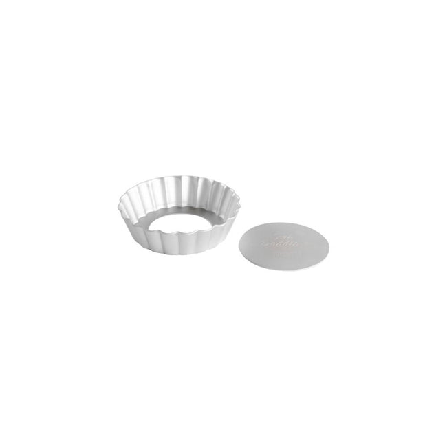 3-3/4" X 1" FLUTED TART PAN, 18 (GA)