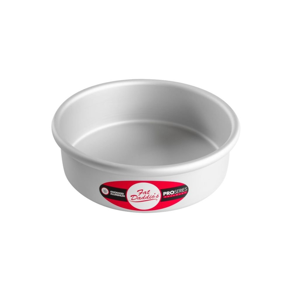 7" X 2" ROUND CAKE PAN, SOLID BOTTOM