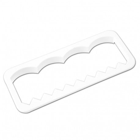 5-1/2" X 2" BLISTER PACK, STRAIGHT FRILL CUTTER